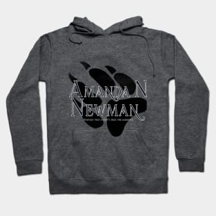 Amanda N. Newman Paw Print Logo Hoodie